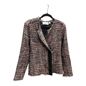 Carlisle Tweed Blazer - Pink and Black Size 8